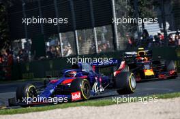 Daniil Kvyat (RUS) Scuderia Toro Rosso STR14. 17.03.2019. Formula 1 World Championship, Rd 1, Australian Grand Prix, Albert Park, Melbourne, Australia, Race Day.