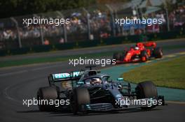 Lewis Hamilton (GBR) Mercedes AMG F1 W10.17.03.2019. Formula 1 World Championship, Rd 1, Australian Grand Prix, Albert Park, Melbourne, Australia, Race Day.