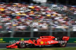 Sebastian Vettel (GER) Ferrari SF90. 17.03.2019. Formula 1 World Championship, Rd 1, Australian Grand Prix, Albert Park, Melbourne, Australia, Race Day.