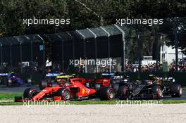 Charles Leclerc (MON) Ferrari SF90. 17.03.2019. Formula 1 World Championship, Rd 1, Australian Grand Prix, Albert Park, Melbourne, Australia, Race Day.