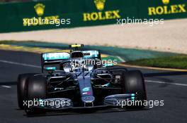 Valtteri Bottas (FIN) Mercedes AMG F1 W10. 16.03.2019. Formula 1 World Championship, Rd 1, Australian Grand Prix, Albert Park, Melbourne, Australia, Qualifying Day.