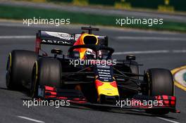 Max Verstappen (NLD) Red Bull Racing RB15. 16.03.2019. Formula 1 World Championship, Rd 1, Australian Grand Prix, Albert Park, Melbourne, Australia, Qualifying Day.