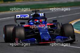 Daniil Kvyat (RUS) Scuderia Toro Rosso STR14. 16.03.2019. Formula 1 World Championship, Rd 1, Australian Grand Prix, Albert Park, Melbourne, Australia, Qualifying Day.