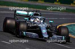 Lewis Hamilton (GBR) Mercedes AMG F1 W10. 16.03.2019. Formula 1 World Championship, Rd 1, Australian Grand Prix, Albert Park, Melbourne, Australia, Qualifying Day.