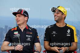 Max Verstappen (NLD), Red Bull Racing and Daniel Ricciardo (AUS), Renault F1 Team  16.03.2019. Formula 1 World Championship, Rd 1, Australian Grand Prix, Albert Park, Melbourne, Australia, Qualifying Day.