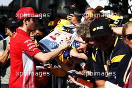 Charles Leclerc (MON) Ferrari signs autographs for the fans. 16.03.2019. Formula 1 World Championship, Rd 1, Australian Grand Prix, Albert Park, Melbourne, Australia, Qualifying Day.
