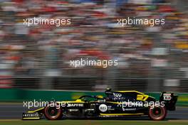Nico Hulkenberg (GER), Renault Sport F1 Team  16.03.2019. Formula 1 World Championship, Rd 1, Australian Grand Prix, Albert Park, Melbourne, Australia, Qualifying Day.