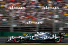 Lewis Hamilton (GBR), Mercedes AMG F1   16.03.2019. Formula 1 World Championship, Rd 1, Australian Grand Prix, Albert Park, Melbourne, Australia, Qualifying Day.
