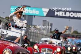George Russell (GBR) Williams Racing on the drivers parade. 17.03.2019. Formula 1 World Championship, Rd 1, Australian Grand Prix, Albert Park, Melbourne, Australia, Race Day.