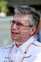 Pat Fry (GBR) McLaren Engineering Director. 14.03.2019. Formula 1 World Championship, Rd 1, Australian Grand Prix, Albert Park, Melbourne, Australia, Preparation Day.