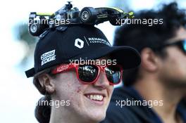 A Renault F1 Team fan. 14.03.2019. Formula 1 World Championship, Rd 1, Australian Grand Prix, Albert Park, Melbourne, Australia, Preparation Day.