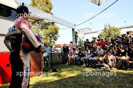 Sergio Perez (MEX) Racing Point F1 Team. 14.03.2019. Formula 1 World Championship, Rd 1, Australian Grand Prix, Albert Park, Melbourne, Australia, Preparation Day.