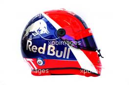 The helmet of Daniil Kvyat (RUS) Scuderia Toro Rosso. 14.03.2019. Formula 1 World Championship, Rd 1, Australian Grand Prix, Albert Park, Melbourne, Australia, Preparation Day.