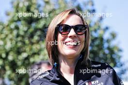 Claire Williams (GBR) Williams Racing Deputy Team Principal. 14.03.2019. Formula 1 World Championship, Rd 1, Australian Grand Prix, Albert Park, Melbourne, Australia, Preparation Day.