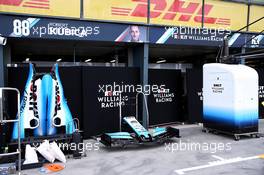 Williams Racing pit garage. 13.03.2019. Formula 1 World Championship, Rd 1, Australian Grand Prix, Albert Park, Melbourne, Australia, Preparation Day.