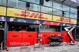 Ferrari pit garage. 13.03.2019. Formula 1 World Championship, Rd 1, Australian Grand Prix, Albert Park, Melbourne, Australia, Preparation Day.