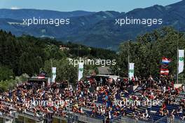 Fans in the grandstand. 28.06.2019. Formula 1 World Championship, Rd 9, Austrian Grand Prix, Spielberg, Austria, Practice Day.