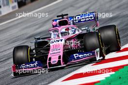 Sergio Perez (MEX) Racing Point F1 Team RP19. 28.06.2019. Formula 1 World Championship, Rd 9, Austrian Grand Prix, Spielberg, Austria, Practice Day.