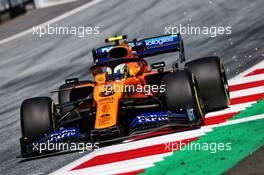 Lando Norris (GBR) McLaren MCL34. 28.06.2019. Formula 1 World Championship, Rd 9, Austrian Grand Prix, Spielberg, Austria, Practice Day.
