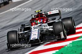 Antonio Giovinazzi (ITA) Alfa Romeo Racing C38. 28.06.2019. Formula 1 World Championship, Rd 9, Austrian Grand Prix, Spielberg, Austria, Practice Day.