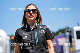 Claire Williams (GBR) Williams Racing Deputy Team Principal. 28.06.2019. Formula 1 World Championship, Rd 9, Austrian Grand Prix, Spielberg, Austria, Practice Day.