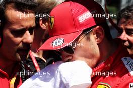 Charles Leclerc (MON) Ferrari on the grid. 30.06.2019 Formula 1 World Championship, Rd 9, Austrian Grand Prix, Spielberg, Austria, Race Day.
