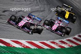 Sergio Perez (MEX) Racing Point F1 Team RP19. 30.06.2019 Formula 1 World Championship, Rd 9, Austrian Grand Prix, Spielberg, Austria, Race Day.