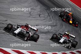 Kimi Raikkonen (FIN) Alfa Romeo Racing C38. 30.06.2019 Formula 1 World Championship, Rd 9, Austrian Grand Prix, Spielberg, Austria, Race Day.