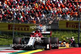 Kimi Raikkonen (FIN) Alfa Romeo Racing C38. 30.06.2019 Formula 1 World Championship, Rd 9, Austrian Grand Prix, Spielberg, Austria, Race Day.