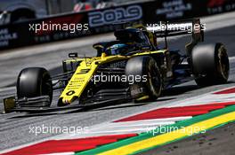 Daniel Ricciardo (AUS) Renault F1 Team RS19. 29.06.2019. Formula 1 World Championship, Rd 9, Austrian Grand Prix, Spielberg, Austria, Qualifying Day.