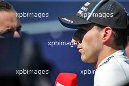 Robert Kubica (POL) Williams Racing with the media. 29.06.2019. Formula 1 World Championship, Rd 9, Austrian Grand Prix, Spielberg, Austria, Qualifying Day.