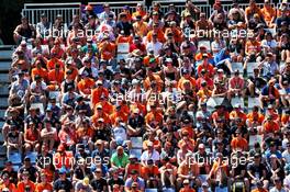 Circuit atmosphere - fans in the grandstand. 29.06.2019. Formula 1 World Championship, Rd 9, Austrian Grand Prix, Spielberg, Austria, Qualifying Day.