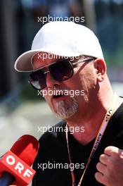 DJ Otzi (AUT). 30.06.2019 Formula 1 World Championship, Rd 9, Austrian Grand Prix, Spielberg, Austria, Race Day.