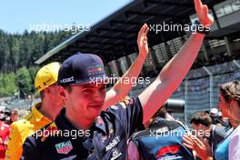 Max Verstappen (NLD) Red Bull Racing on the drivers parade. 30.06.2019 Formula 1 World Championship, Rd 9, Austrian Grand Prix, Spielberg, Austria, Race Day.