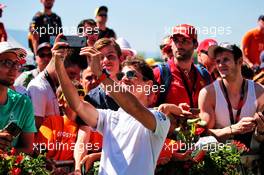 Lando Norris (GBR) McLaren with fans. 30.06.2019 Formula 1 World Championship, Rd 9, Austrian Grand Prix, Spielberg, Austria, Race Day.