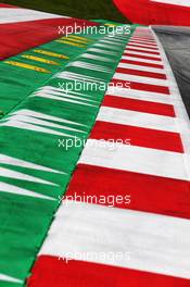 Circuit atmosphere - kerb detail. 27.06.2019. Formula 1 World Championship, Rd 9, Austrian Grand Prix, Spielberg, Austria, Preparation Day.