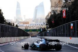 Lewis Hamilton (GBR) Mercedes AMG F1 W10. 26.04.2019. Formula 1 World Championship, Rd 4, Azerbaijan Grand Prix, Baku Street Circuit, Azerbaijan, Practice Day.