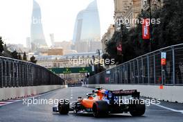 Lando Norris (GBR) McLaren MCL34. 26.04.2019. Formula 1 World Championship, Rd 4, Azerbaijan Grand Prix, Baku Street Circuit, Azerbaijan, Practice Day.