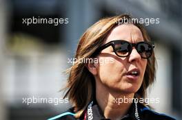 Claire Williams (GBR) Williams Racing Deputy Team Principal. 26.04.2019. Formula 1 World Championship, Rd 4, Azerbaijan Grand Prix, Baku Street Circuit, Azerbaijan, Practice Day.