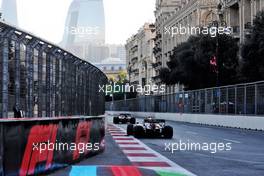 Kimi Raikkonen (FIN) Alfa Romeo Racing C38. 26.04.2019. Formula 1 World Championship, Rd 4, Azerbaijan Grand Prix, Baku Street Circuit, Azerbaijan, Practice Day.