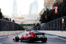 Charles Leclerc (MON) Ferrari SF90. 26.04.2019. Formula 1 World Championship, Rd 4, Azerbaijan Grand Prix, Baku Street Circuit, Azerbaijan, Practice Day.