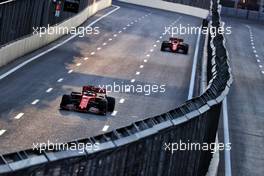 Sebastian Vettel (GER) Ferrari SF90. 26.04.2019. Formula 1 World Championship, Rd 4, Azerbaijan Grand Prix, Baku Street Circuit, Azerbaijan, Practice Day.