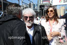 Bernie Ecclestone, GBR. 28.04.2019. Formula 1 World Championship, Rd 4, Azerbaijan Grand Prix, Baku Street Circuit, Azerbaijan, Race Day.