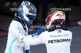 1st place Valtteri Bottas (FIN) Mercedes AMG F1 and 2nd place Lewis Hamilton (GBR) Mercedes AMG F1. 28.04.2019. Formula 1 World Championship, Rd 4, Azerbaijan Grand Prix, Baku Street Circuit, Azerbaijan, Race Day.