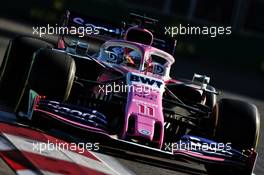 Sergio Perez (MEX) Racing Point F1 Team RP19. 28.04.2019. Formula 1 World Championship, Rd 4, Azerbaijan Grand Prix, Baku Street Circuit, Azerbaijan, Race Day.