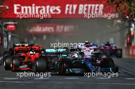 Lewis Hamilton (GBR) Mercedes AMG F1 W10 at the start of the race. 28.04.2019. Formula 1 World Championship, Rd 4, Azerbaijan Grand Prix, Baku Street Circuit, Azerbaijan, Race Day.