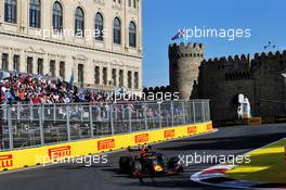 Pierre Gasly (FRA) Red Bull Racing RB15. 28.04.2019. Formula 1 World Championship, Rd 4, Azerbaijan Grand Prix, Baku Street Circuit, Azerbaijan, Race Day.