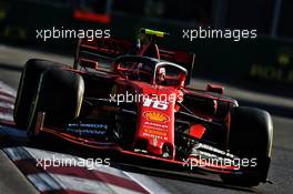 Charles Leclerc (MON) Ferrari SF90. 28.04.2019. Formula 1 World Championship, Rd 4, Azerbaijan Grand Prix, Baku Street Circuit, Azerbaijan, Race Day.