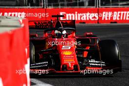 Sebastian Vettel (GER) Ferrari SF90. 28.04.2019. Formula 1 World Championship, Rd 4, Azerbaijan Grand Prix, Baku Street Circuit, Azerbaijan, Race Day.