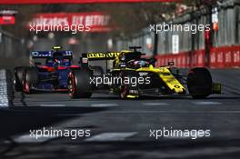 Daniel Ricciardo (AUS) Renault F1 Team RS19. 28.04.2019. Formula 1 World Championship, Rd 4, Azerbaijan Grand Prix, Baku Street Circuit, Azerbaijan, Race Day.
